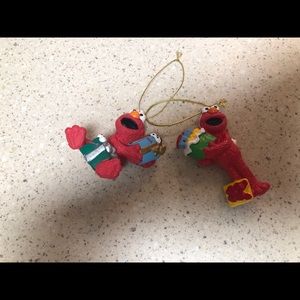 Kids Elmo Christmas ornaments